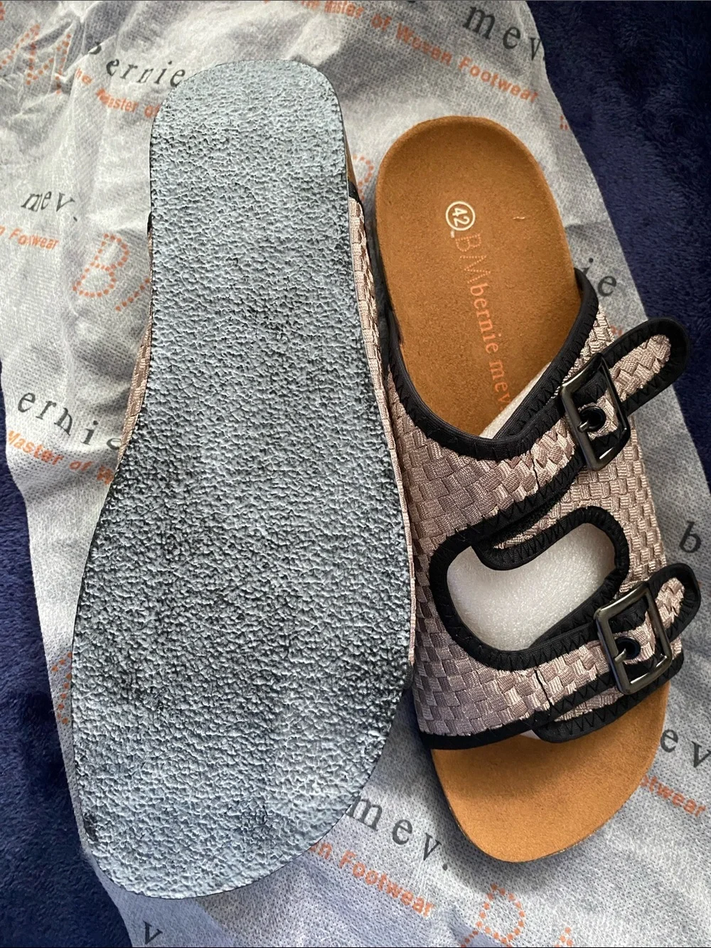 bernie mev. woven taupe